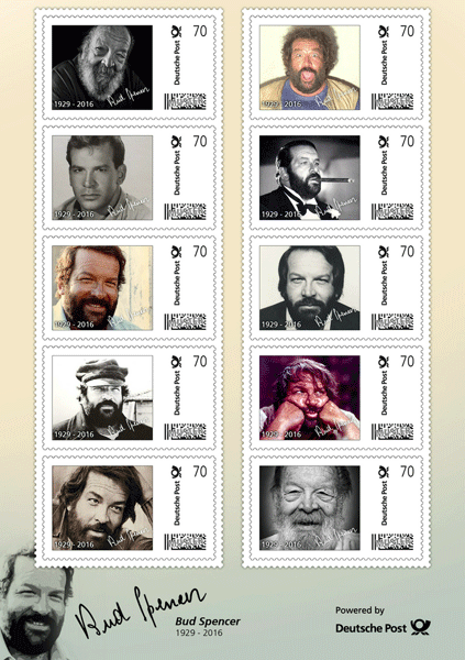 Bud Spencer Briefmarken