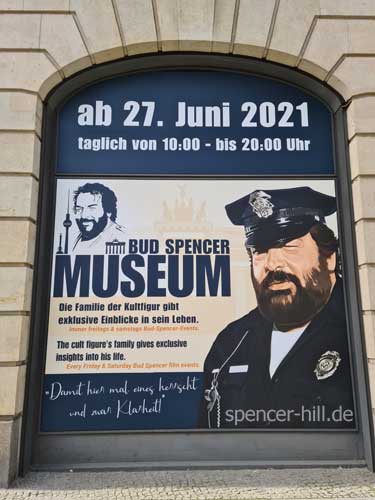 Bud Spencer Ausstellung in Berlin