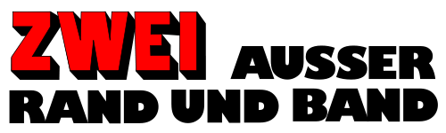Zwei außer Rand und Band Bud Spencer und Terence Hill Film Cover Schriftzug Logo