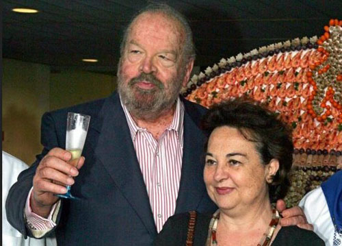 Maria Amato und Bud Spencer