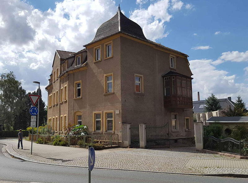 Wohnhaus in Lommatzsch wo Terence Hill in seiner Kindheit lebte