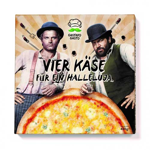 Vier Käse für ein Halleluja Pizza von Gustavo Gusto