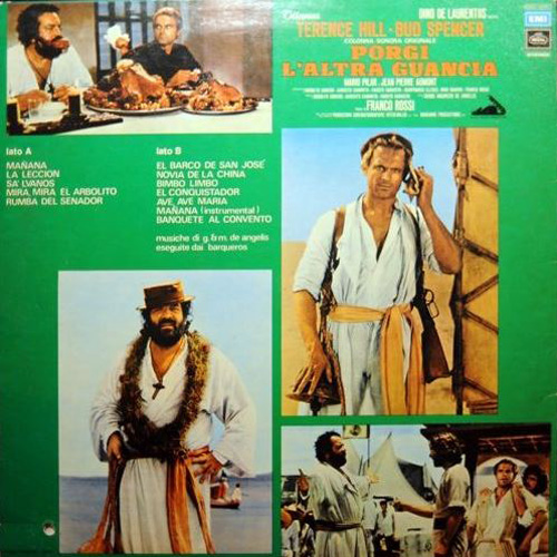 Zwei Missionare Soundtrack LP - Porgi l'altra guancia - Oliver Onions